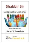 Shabbir Sir Geography Optional Notes 2019