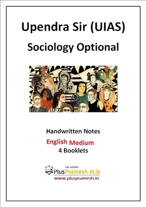 Upendra IAS Sociology Optional Notes in english