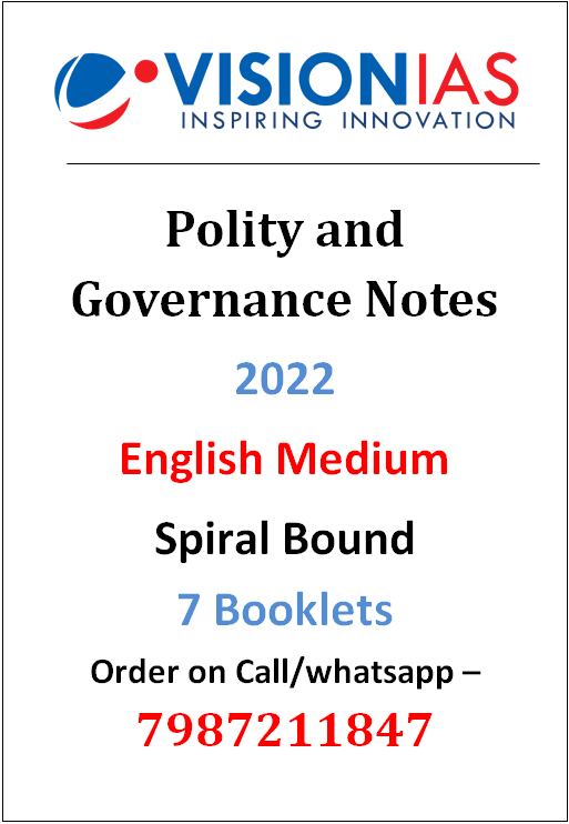 Vision ias polity notes 2022