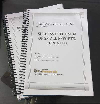 UPSC Mains Answer Writing Practice Booklet