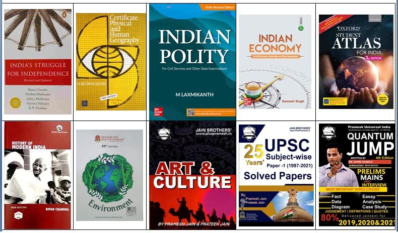 UPSC Topper Books General Studies