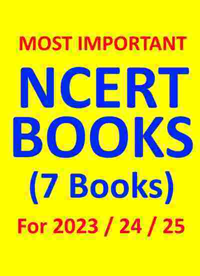 Most important NCERT BOOKS SET of 7