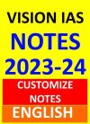 VISION IAS English Customize notes 2023-24