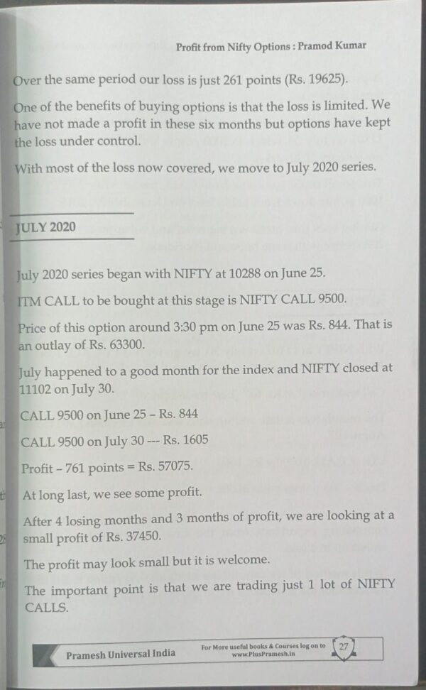 Profit from Nifty Option Trading | Art of Doing Nothing | by Pramod Kumar - Image 2