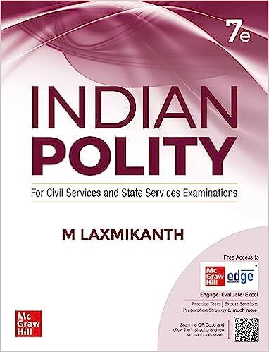 Indian Polity (Latest 7th Edition) English Medium | UPSC | Civil Services Exam |