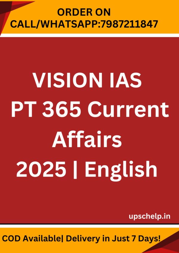 Vision IAS PT 365 for 2025 | All Subject | English Medium