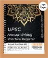 UPSC Answer Writing Copy 250 Page notebook UPSC Answer Writing Copy 250 Page notebook